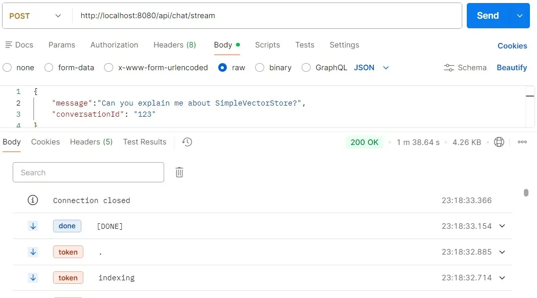 stream-text-spring-ai-postman