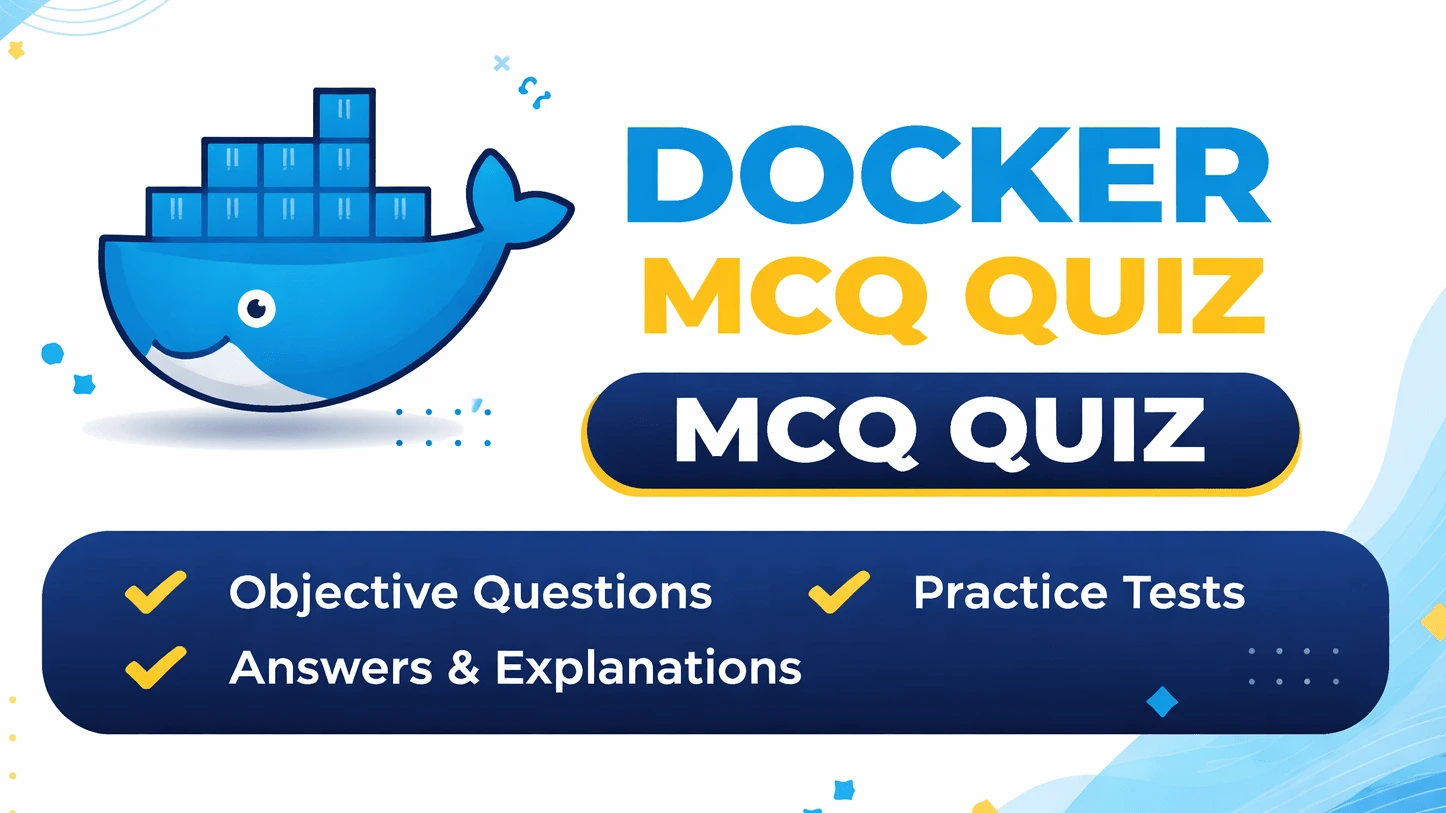 Docker Objective Questions with Answers-logo