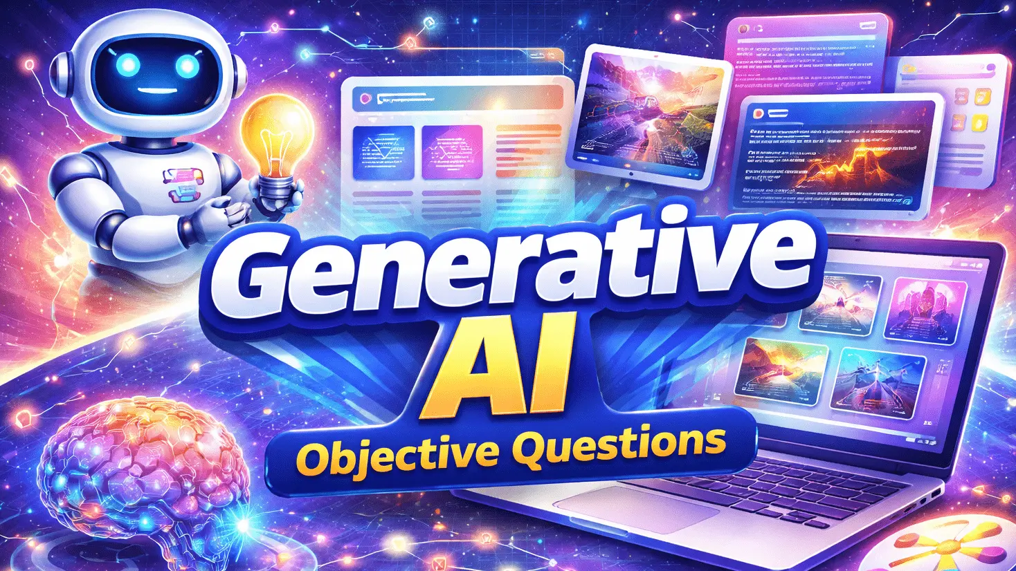 Generative AI Objective Questions with Answers-logo