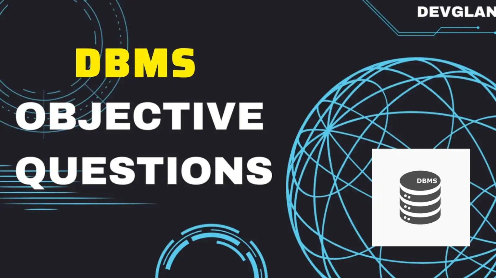 DBMS Objective Questions with Answers & Explanations-logo