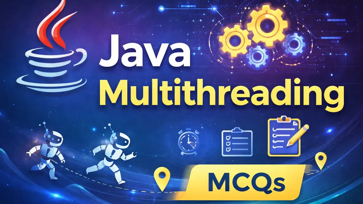 Java Multithreading Objective Questions with Answers-logo