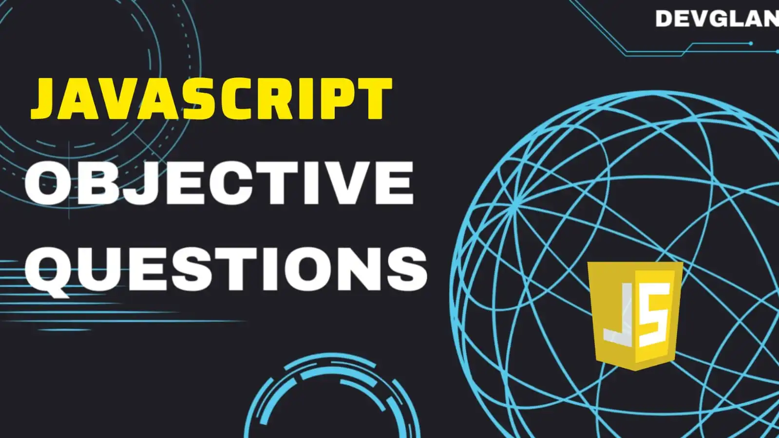JavaScript Objective Questions with Answers & Explanations-logo